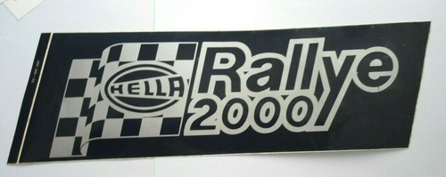 Werbe aufkleber hella rallye - werbe-aufkleber,